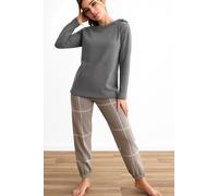Pepenero Pigiama Donna Manica Lunga Punto Milano P9206