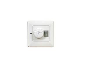 Pepeo GmbH 85975 Pepeo Interruttore a Muro per Ventilatori Da Soffitto con Luce, Montaggio Apparente, Illuminazione max. 400 watt