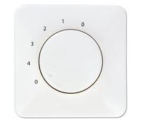 Pepeo Interruttore a Muro per Ventilatori Da Soffitto Senza Luce, a Incasso, Illuminazione max. 400 watt