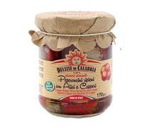 Peperoncini Ripieni con Alici e Capperi 170 gr