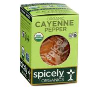 Peperoncino Cayenna Biologico 0,45 Oz (Confezione Da 6) Di Spicely Organics
