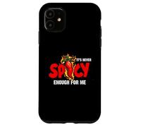 Peperoncino rosso per un pasto piccante caldo - amanti della salsa Custodia per iPhone 11