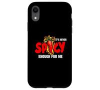 Peperoncino rosso per un pasto piccante caldo - amanti della salsa Custodia per iPhone XR