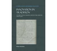 Pepijn Hendriks Innovation in Tradition (Copertina rigida)