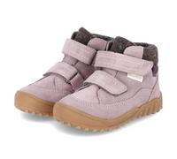 PEPINO 50 3301303/320 - Barca con fodera calda, in pelle grezza, unisex, colore: Rosa/Rosa, rose pink, 25 EU Larga