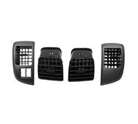 PEPKWELYCB Griglia Aria Anteriore Ondizionata per Isuzu MU-X 2007 2008 2009 2010 2011 2012 Cruscotto Uscita Aria Condizionatore Raffreddamento Caldo A/C Ricambi Auto(4 pc)