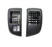 PEPKWELYCB Griglia posteriore Console Vent per Isuzu MU-X 2007 2008 2009 2010 2011 2012 Presa d'aria del cruscotto condizionatore d'aria fredda calda A/C AC griglia anteriore ventola (4 pezzi)
