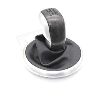 PEPKWELYCB Leva Del Cambio Auto Con Testa Bastone Per Citroen Per C4 MK1 2004 2005 2006 2007 2008 Accessori Auto Cuffia Pomello Del Cambio A 5 Marce(Black Siver)