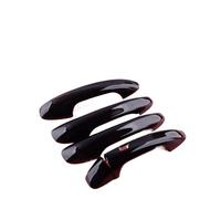 PEPKWELYCB Maniglia Esterna Della Portiera Sinistra Per Benz Classe E W213 2016-2019 ABS Auto Esterno Nero Maniglia Della Porta Cornice Di Rivestimento