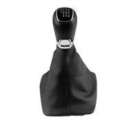 PEPKWELYCB Manopola Cambio Per Skoda Per Octavia Per A5 Per A6 2004-2012 5 6 Pomello Del Cambio Di Velocità Leva Stick Ghetta Boot Cover(6 Speed Shift Case)