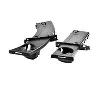 PEPKWELYCB Supporto per Portabibite per Auto per BMW E90 E91 E92 E93 316i 318d 318i 320d Auto Bevanda Bottiglia di Acqua Tazza Doppio Supporto 51459173463 51459173467 Porta Bevande(Black 2pcs)