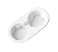 PEPKWELYCB Supporto per Portabibite per Auto per Tesla per Modello per Y per Juniper/Launch 2025 Portabicchieri per Auto La Custodia per Bevande d'Acqua della Seconda Porta Bevande(White 1pc)