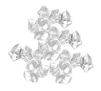 PEPLAYTAL 1 Set Decorazioni Pietra Trasparente Sassolini Artificiali per Acquari e Vasi per Feste Circa