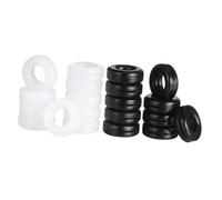 PEPLAYTAL 10paia Manicotti Antiscivolo in Silicone Per Occhiali Comfort e Adattabilità Per Tutti Tipi Lenti Neri
