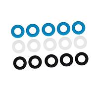 PEPLAYTAL 15paia Grips Antiscivolo Silicone Per Occhiali Di Terminali Regolabili Per Stanghette Compatibili Con Occhiali e Sole Trasparente e Comodi e Impercettibili Per Esercizi Strenui