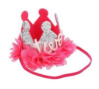 PEPLAYTAL 1pezzi Coro Di Compleanno Per Elegante Per Feste Accessorio Unico Per Fotografie e Compleanni Adatta Tutti Costumi Design Accattivante e Distintivo