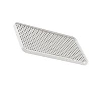 PEPLAYTAL 1pezzi Vassoio Scolapiatti in Per Cucina Vassoio Scolapiatti Scavato Antiscivolo Design Ordinato e Per Riporre Ciotole e Tazze Da Tè