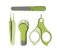 PEPLAYTAL 1set Tagliaunghie Per Ragazzo Ragazza Kit Manicure Portatile Per Ragazzo Ragazza Include Forbicine e Tagliaunghie Sicuri e Facili Da Usare Per La Delle Unghie Dei Piccoli