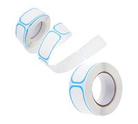 PEPLAYTAL 2 Etichette Adesive Alimentari Pratiche su Autoadesive Facili da Scrivere e Rimuovere per Contenitori Riutilizzabili e Ristorante Design Compatto e Durevole