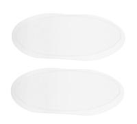 PEPLAYTAL 2 Pezzi Patch Di Aumento Della Gamba Al Silicone Tuffo Dell'anca Pad Dell'anca Correzione Della Forma Delle Gambe Cuscinetto Dell'anca Push up Imbottito Gel Di Silice Transparent