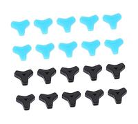 PEPLAYTAL 20pezzi Coperchio Antiscivolo Per Gambe Occhiali Con Ganci Per Orecchio Compatibile Con Montature Diverse e Accessori Per Occhiali Anti-skid Per Uso Quotidiano e Sportivo