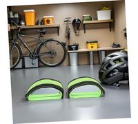 PEPLAYTAL 3 Paia Cinghie Pedali Bicicletta Regolabili con Toe Clips Antiscivolo in Nylon per Ed Esercizio Cinture Piedi Resistenti Controllo e Comfort
