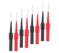 PEPLAYTAL 8 Pezzi Puntali Multimetro per Test Precisi Sonde Isolate per Misurazioni Elettriche e Riparazioni Auto Compatibili con Kit Tester Leggeri e Portatili