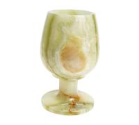 PEPLAYTAL Coppa Da Vino in Marmo Naturale Decorazione Artistica Per Casa Bicchiere Da Vino in Stile Minimalista