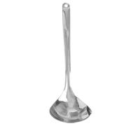 PEPLAYTAL Cucchiaio Filtro Olio in Acciaio Separatore Grassi per Zuppa Utensile e Facile da Liscio e Finitura