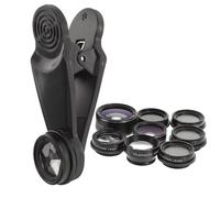 PEPLAYTAL Kit Per Telefono Fisheye e Grandangolo Professionale Per Telefono Macro e Zoom Ad Definizione