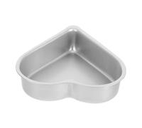 PEPLAYTAL Stampo Cuore per Dolci e Budini in Acciaio al Carbonio Mold Riutilizzabile per Muffin Torte e Plumcake Antiossidante e Facile da Pulire
