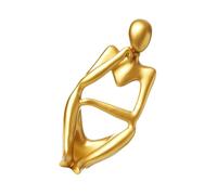 PEPLAYTAL Statua Pensatore da Scrivania in Resina Decorativa Astratta per Casa e Ufficio Scultura Artistica Contemporanea per Decorazione Desktop e Regalo Uomo Donna