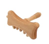 PEPLAYTAL Stick Guasha per Massaggi Attrezzo per Rilassamento e Circolazione Sanguigna per Trattamenti Casa e Regali per Famiglia