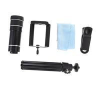 PEPLAYTAL Teleobiettivo Per Smartphone Clip Macro Treppiede e Oculare Per Fotocamera Esterna Lenti Ottiche Per