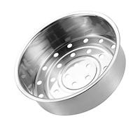 PEPLAYTAL Vaporiera Acciaio Inossidabile per per Verdure e Dumpling Alta Durabilità e Facile Pulizia per Ramen Pasta e Altri Sensibili Al