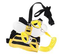 PEPLAYTAL Zaino Da Trazione Anti-smarrimento Costume Da Ape Cane Collegamento Del Polso Anti Perso Per i Imbracatura Per Con Guinzaglio Redini Del Poliestere Yellow