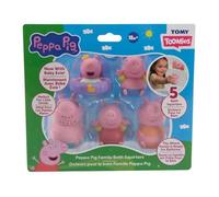 Toomies Peppa & Family Bath Squirters (203-73923) Figure Rosa Bambini