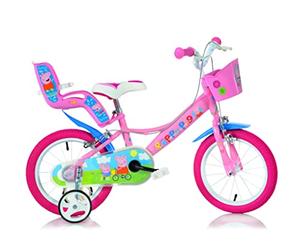Peppa Pig 14", Bicicletta Bambina, Rosa, 14