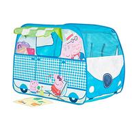 Peppa Pig Blu Furgone Camper Pop Up Gioco di Ruolo Tenda Bambini Nuovo Ufficiale
