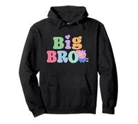 Peppa Pig 20th Anniversary Big Bro Colorful Logo Felpa con Cappuccio