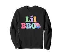 Peppa Pig 20th Anniversary Lil Bro Colorful Logo Felpa