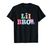 Peppa Pig 20th Anniversary Lil Bro Colorful Logo Maglietta