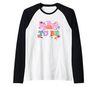 Peppa Pig 20th Anniversary Mother's Day Mom To Be Maglia con Maniche Raglan