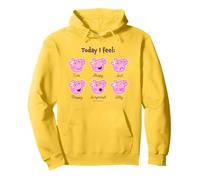 Peppa Pig 20th Anniversary Today I Feel… Baby Faces Felpa con Cappuccio
