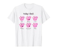 Peppa Pig 20th Anniversary Today I Feel… Baby Faces Maglietta