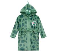 Peppa Pig Accappatoio Vestaglia In Pile Per Ragazzi | Vestaglia George Pig | Verde | 2-3 Anni