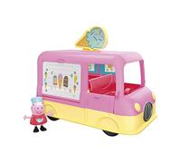 Peppa Pig Adventures Peppa's Ice Cream Van veicolo giocattolo prescolare, discorso e suoni, dai 3 anni in su