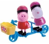 Peppa Pig andare in bicicletta con gli amici con Peppa Pig e Suzy Sheep - Giocol
