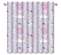 Peppa Pig Assonnato - Junior Singolo Doppio Copripiumino Set, Tende, Coperta