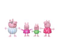 Peppa Pig Avventure Figura 4 Pack | Famiglia Prima Di Dormire